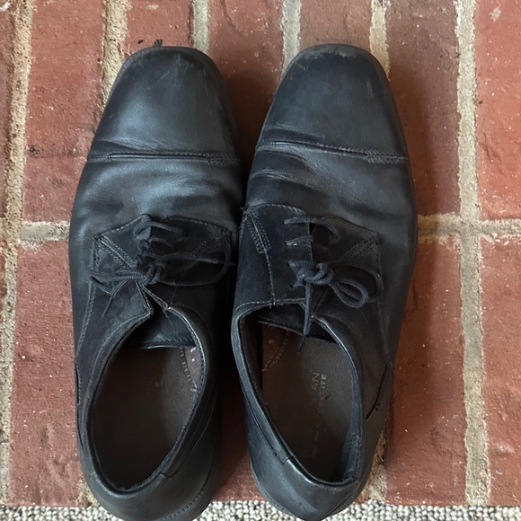 Bostonian Black Leather Oxfords - Picture 1 of 4